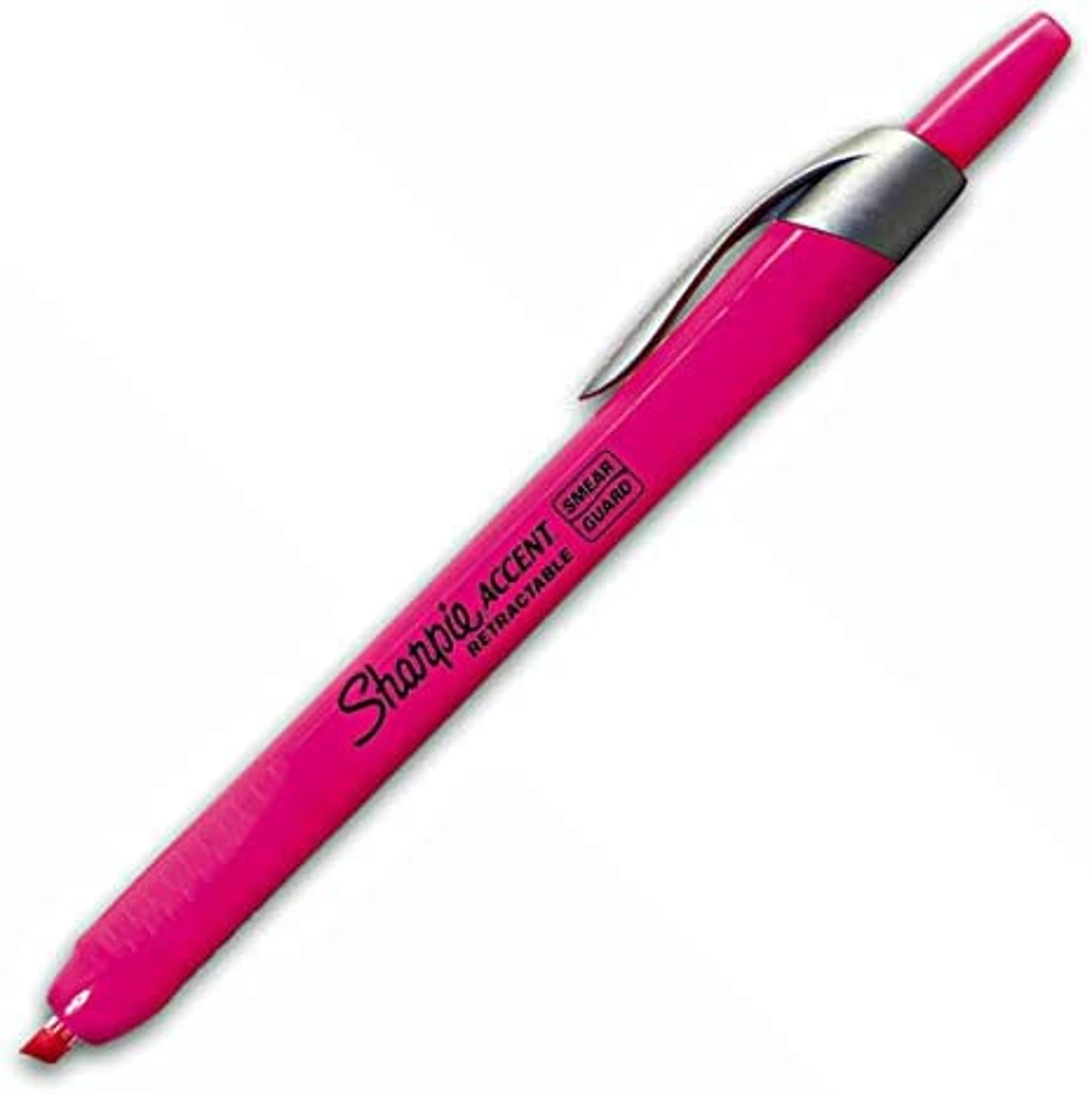 image of: Sharpie Retractable Pen Style Highlighter