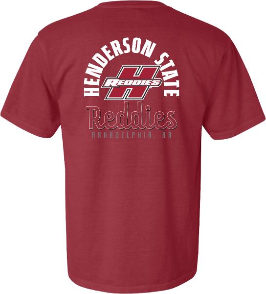 Henderson State Reddies Comfort Colors Garment Dyed Tee; $33.95