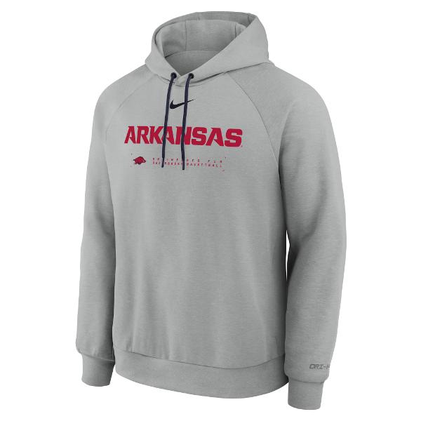 Arkansas Razorbacks Nike Dri-Fit Practice Fleece Hoodie; $95.00