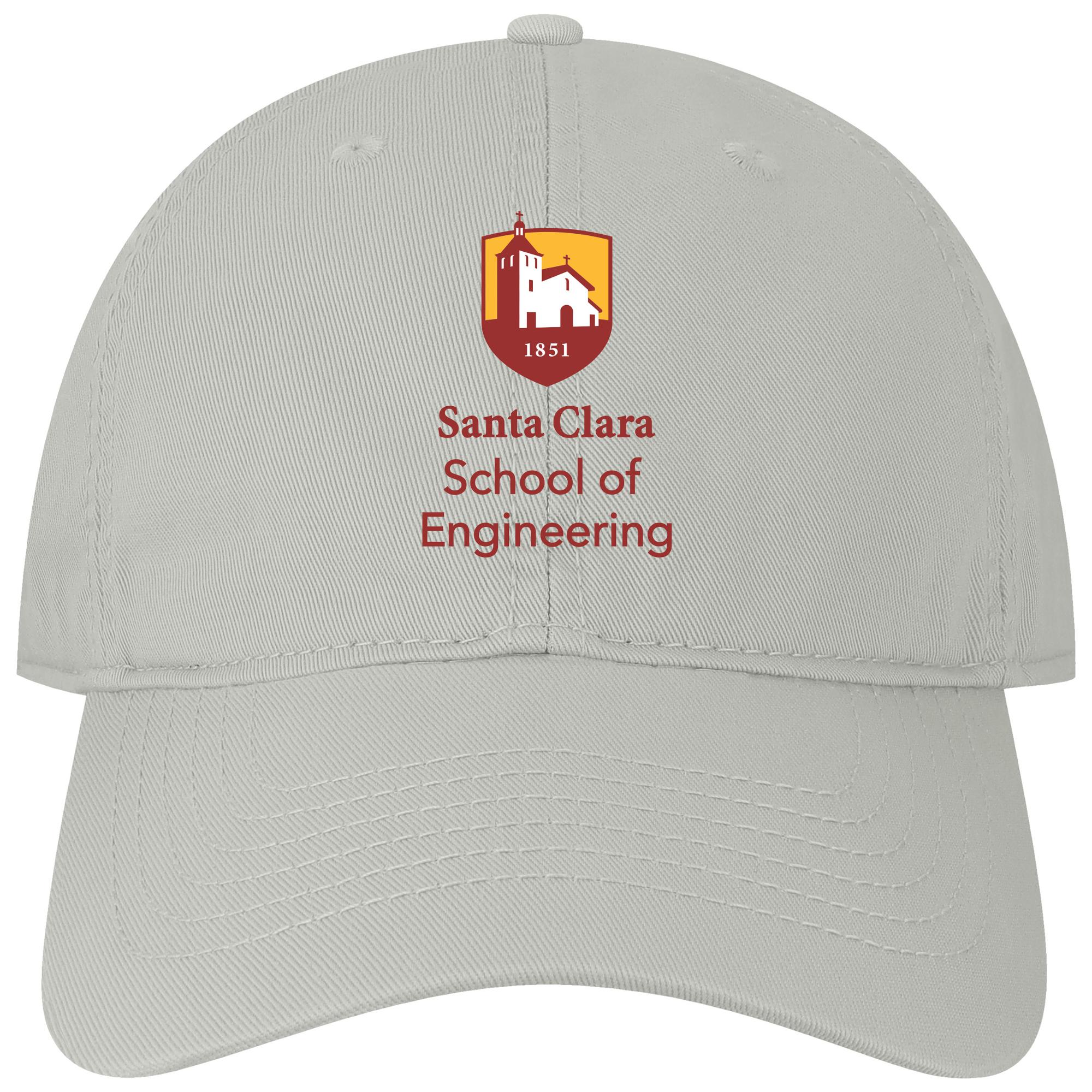 image of: Santa Clara University School of Engineering Cap, Silver