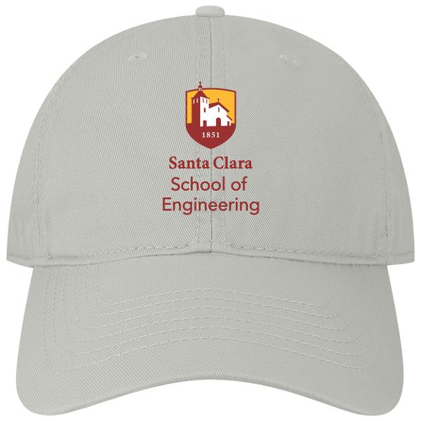 Santa Clara University School of Engineering Cap, Silver; $29.98