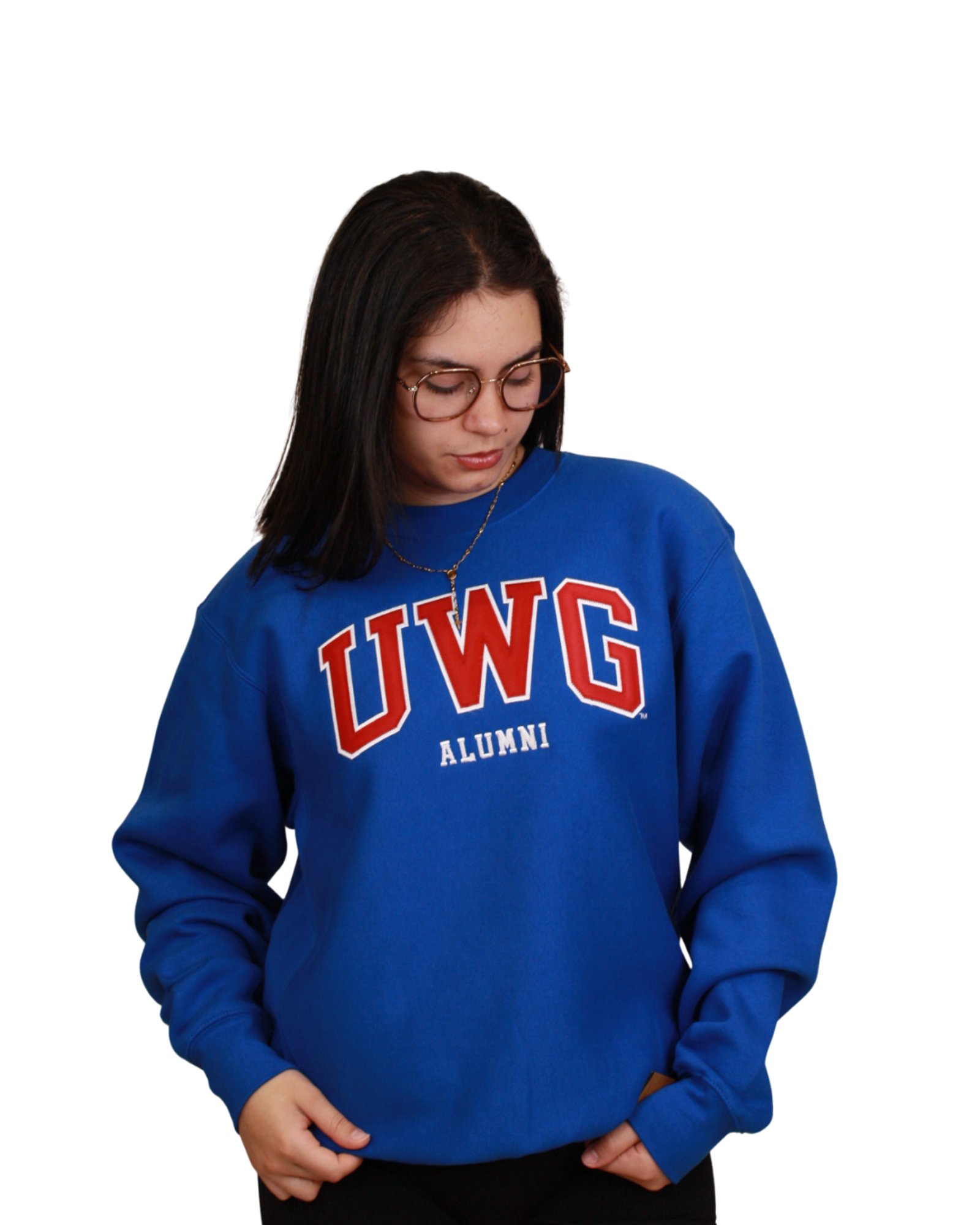 Product image 6 of 10 for UWG ALUMNI APPLIQUE CREW