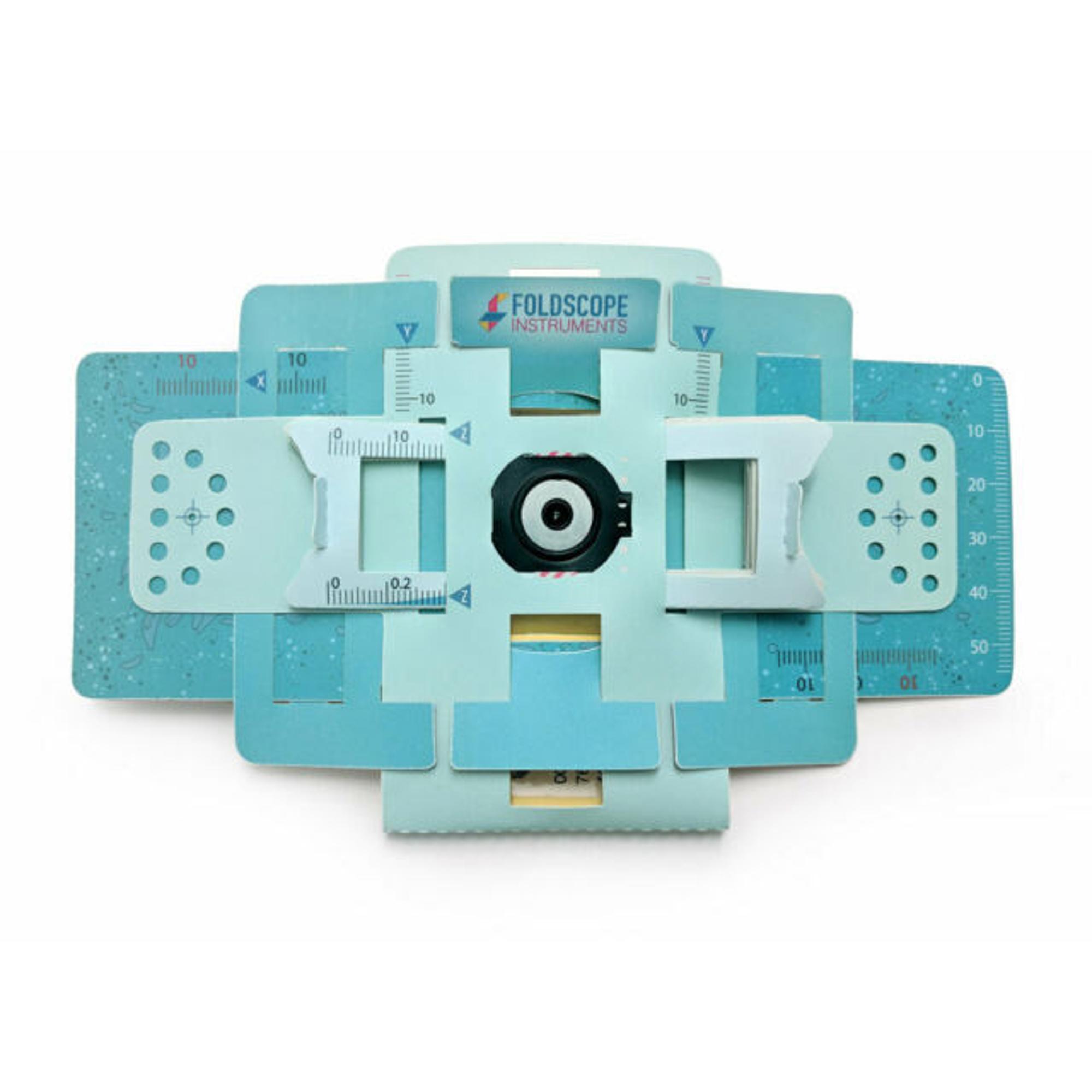 image of: ASSEMBLED FOLDSCOPE KIT