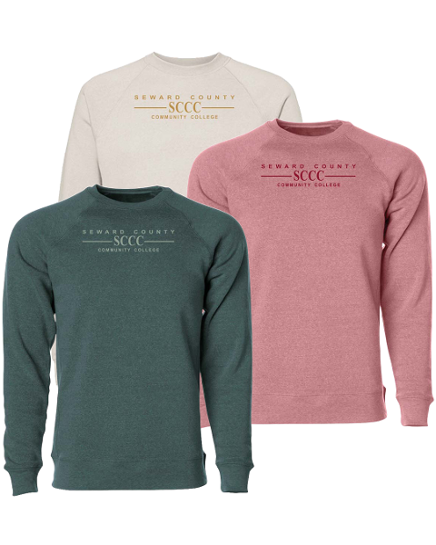 CI SPORT SCCC BANDIT TONAL BLENDED RAGLAN CREW; $50.99