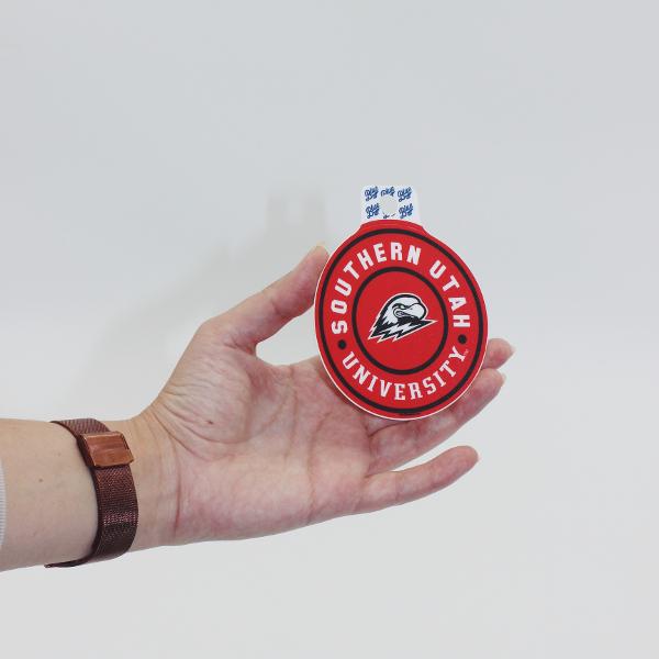 Bold Red SUU Sticker; $4.99