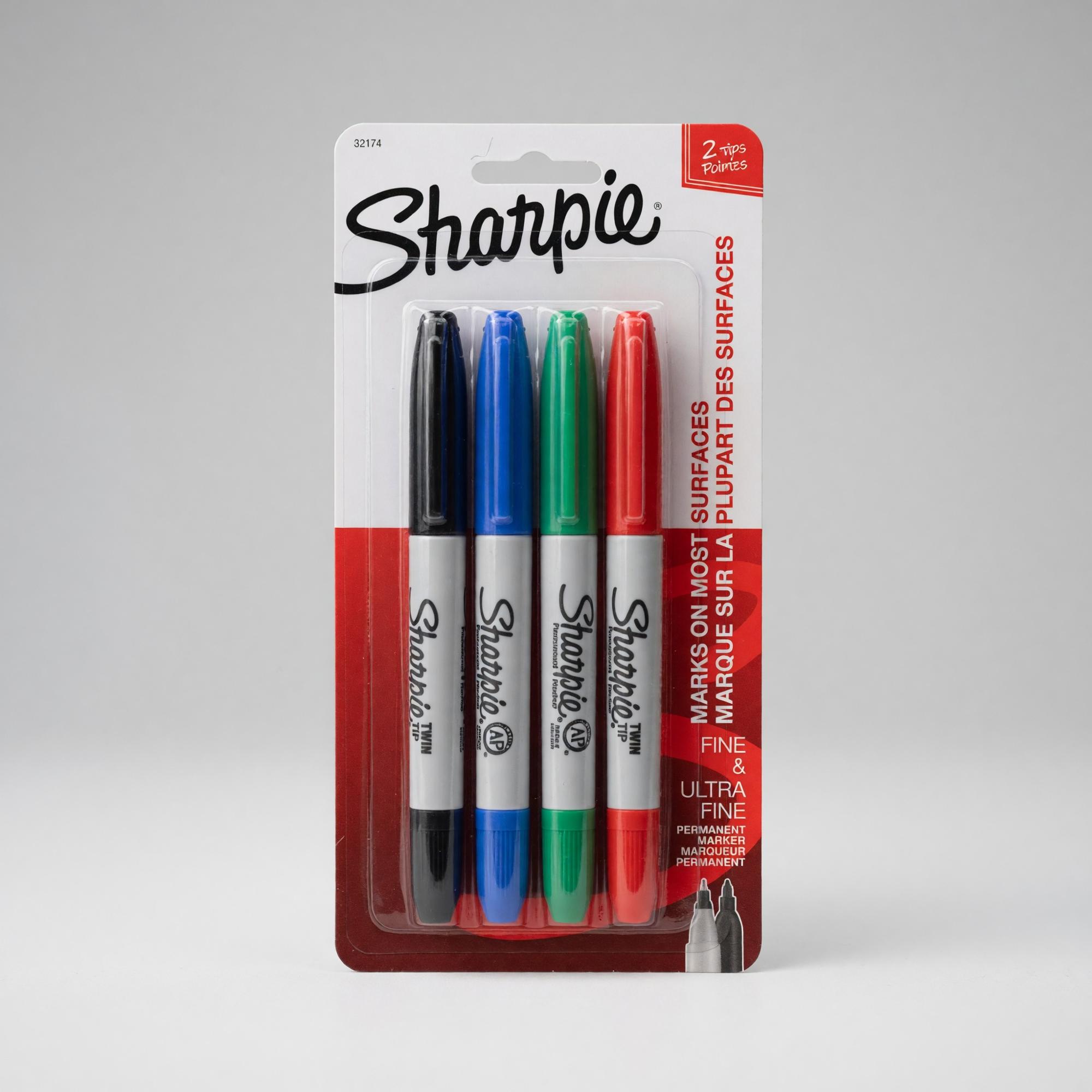 Product image 1 of 1 for SHARPIE Twin Tip 4 colors