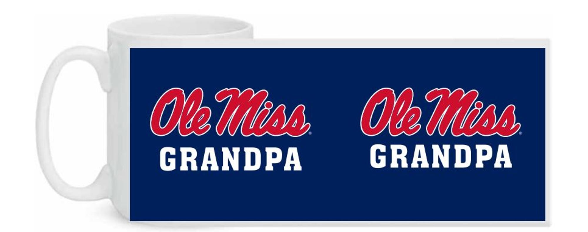 image of: Ole Miss Grandpa Mug 15oz