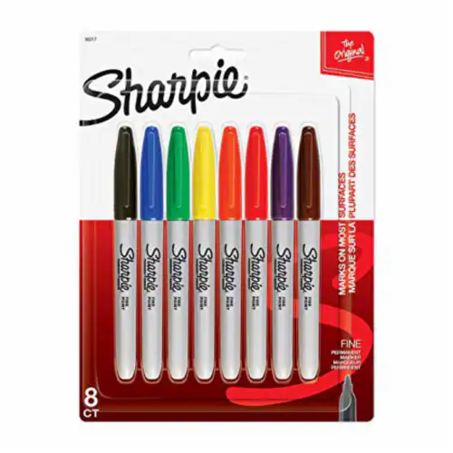 Product image 1 of 1 for SHARPIE FINE POINT PERM MARKER (8PK)