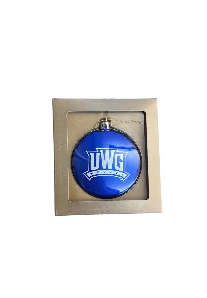 Satin Finish Flat Ornament; $11.99