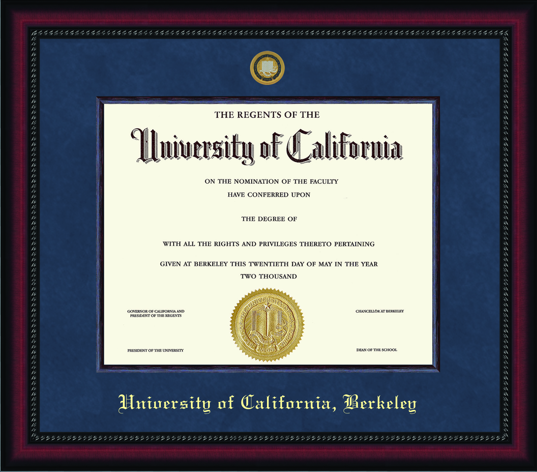 image of: Diploma Frame Legacy