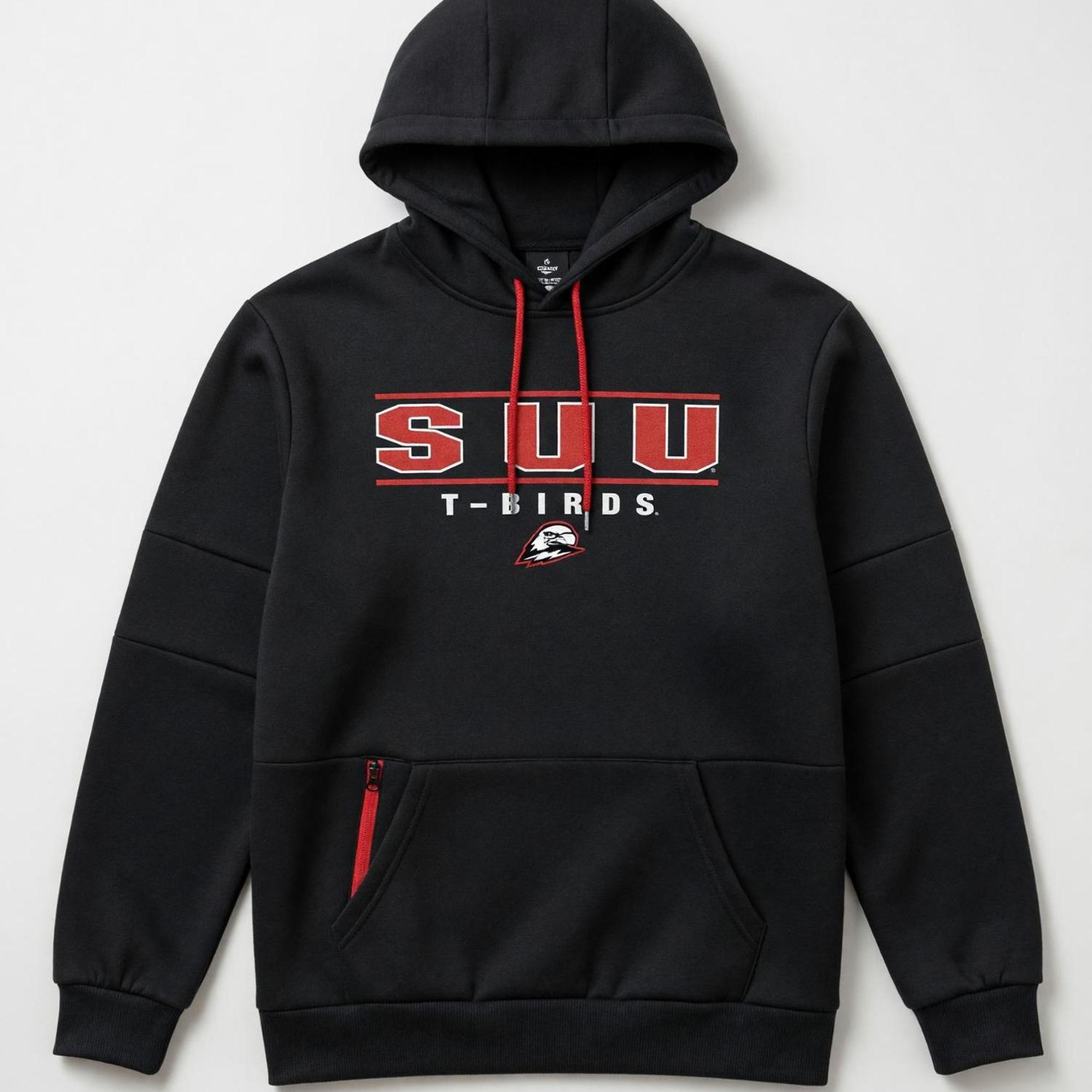 Product image 1 of 2 for Colosseum Hoodie – Black (SUU T-Birds Thor)