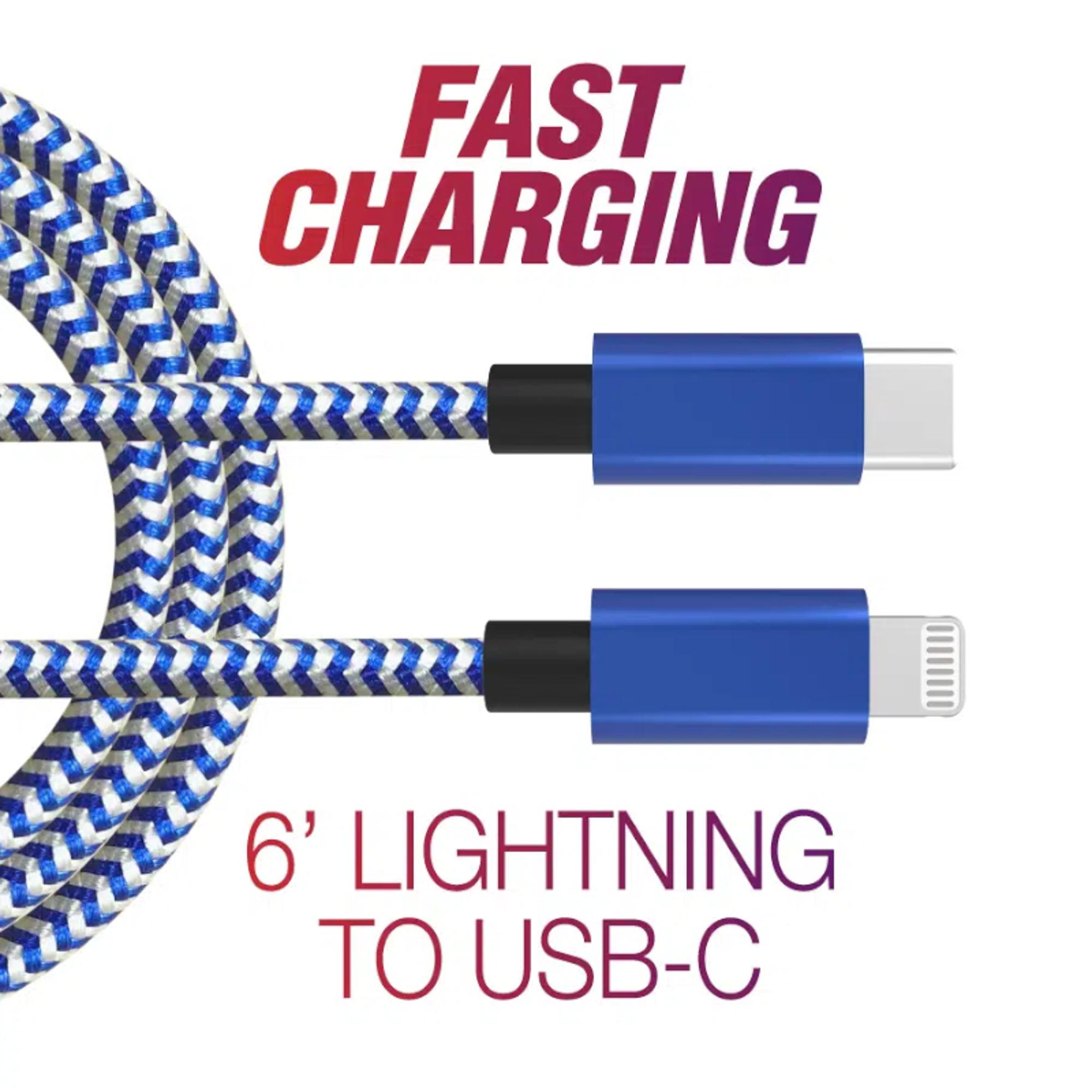 Product image 1 of 1 for Cable USB-C To Lightning 6'