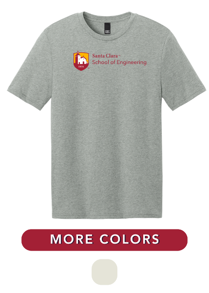 Santa Clara University School of Engineering Short Sleeve Tee; $22.98