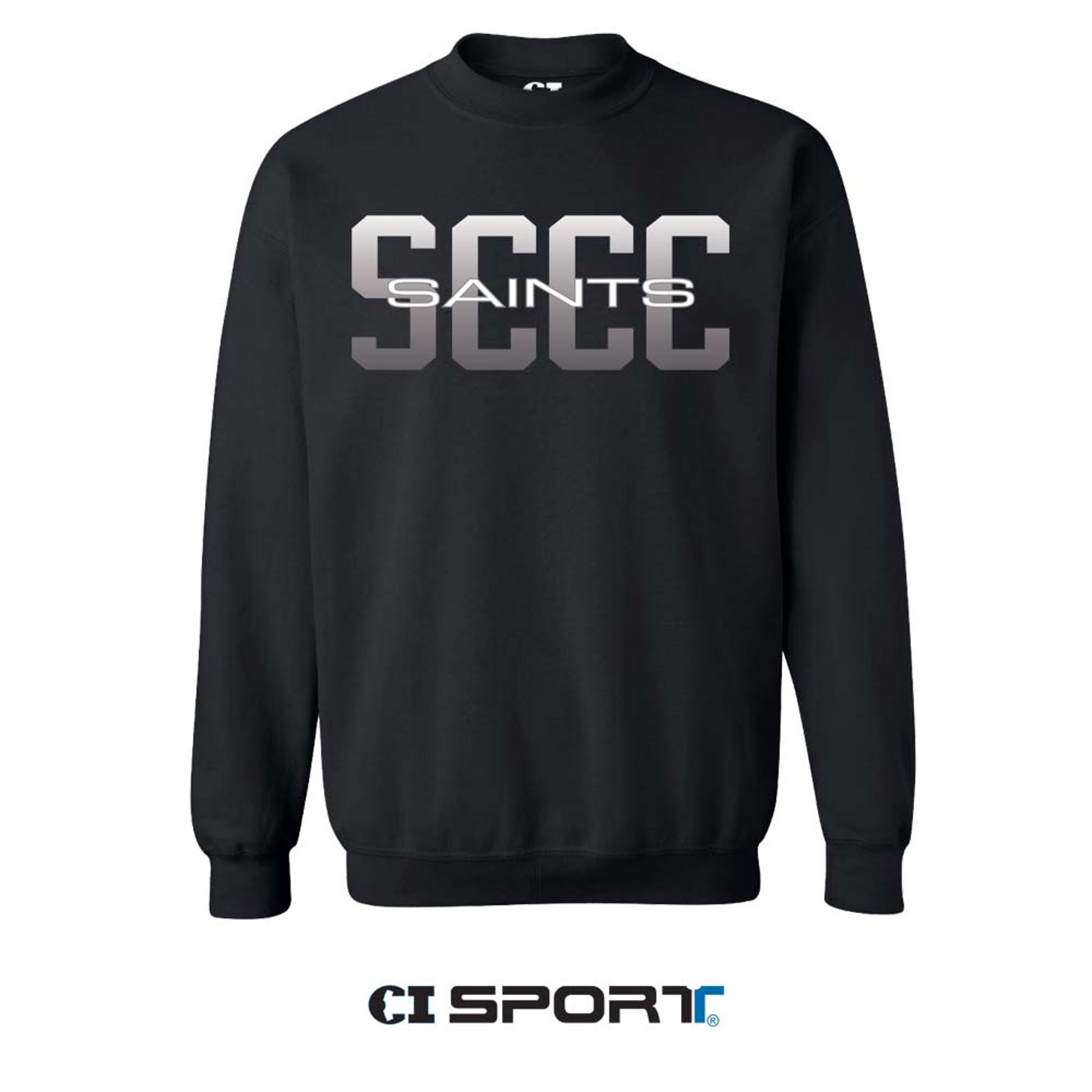 image of: Ci Sport SCCC Saints Fade Crewneck Sweatshirt