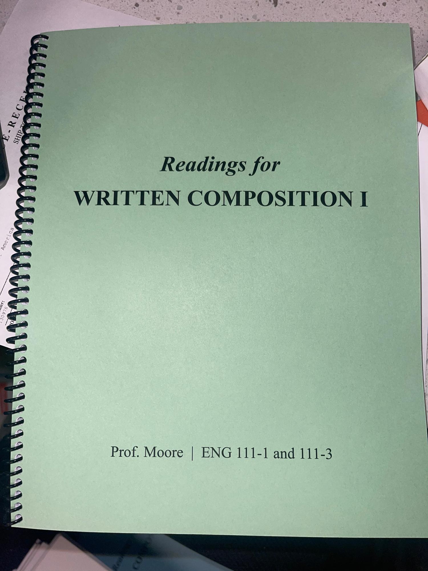 Cover image for ENG 111 - FFA2025 - MOORE