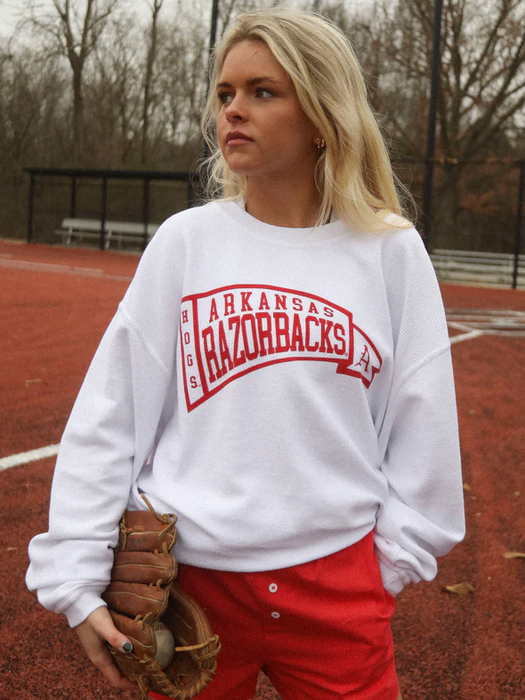 image of: Baseball Pendant Corded Sweatshirt