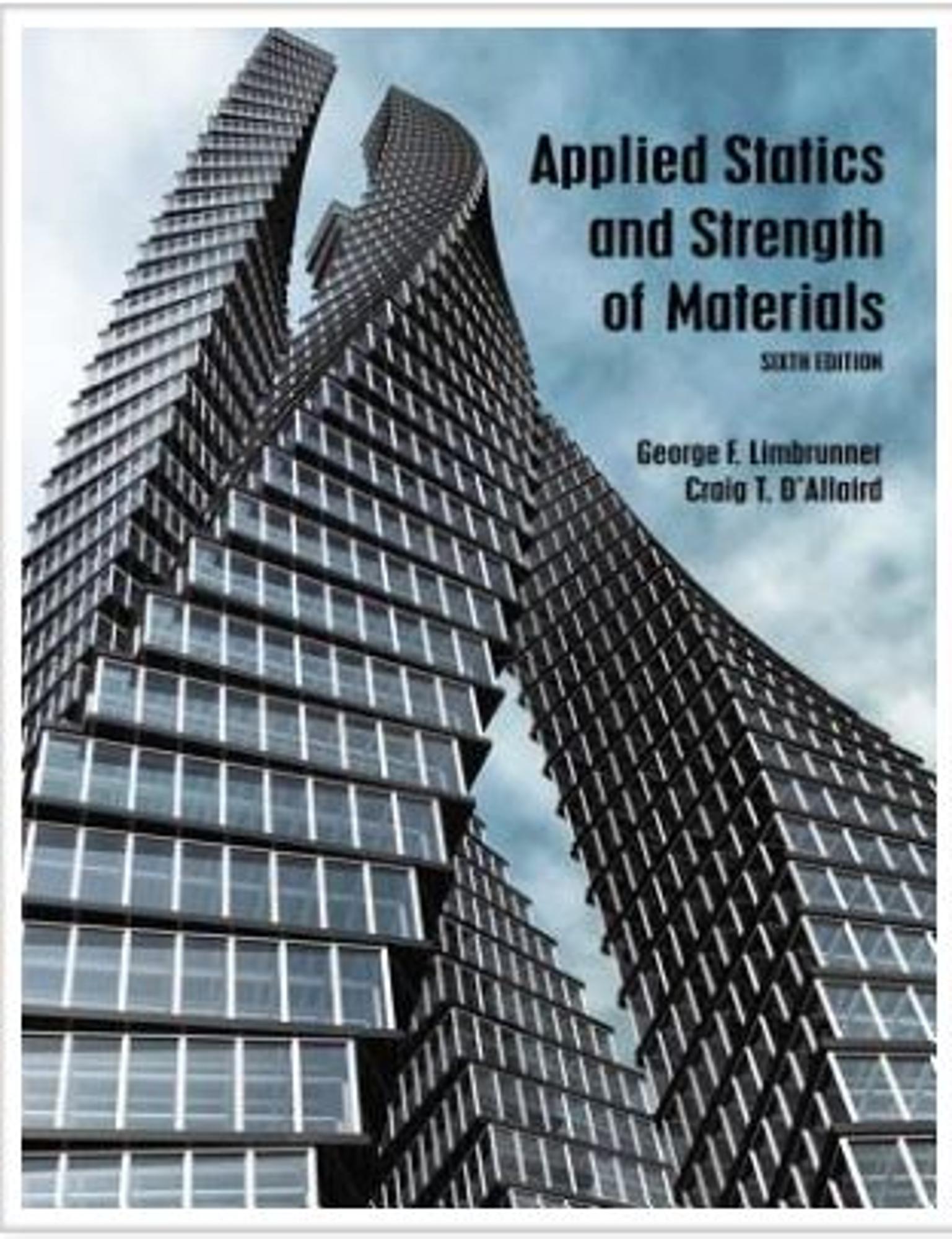 Cover image for -Applied Statics and Strength of Materials 6th ED