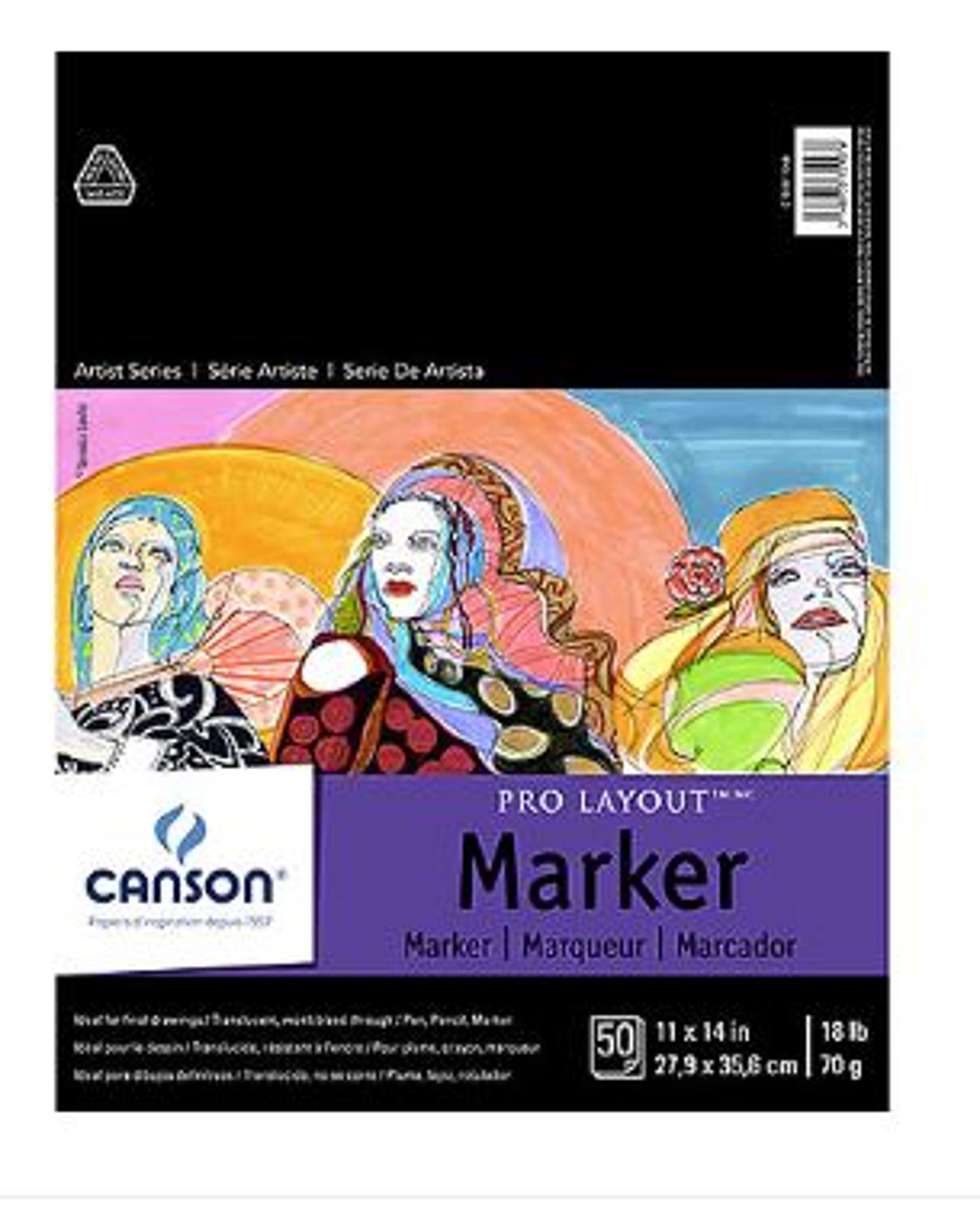 image of: Artist Series Pro-Layout Marker Pad 9x12