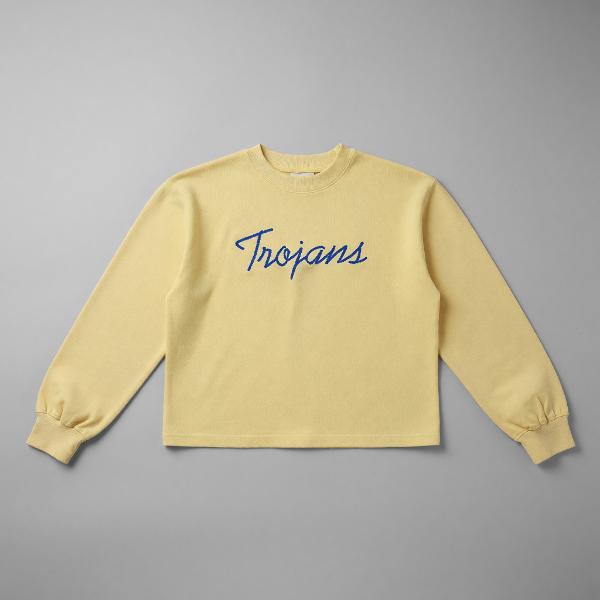 Trojans Ladies Just Right Crew; $39.99