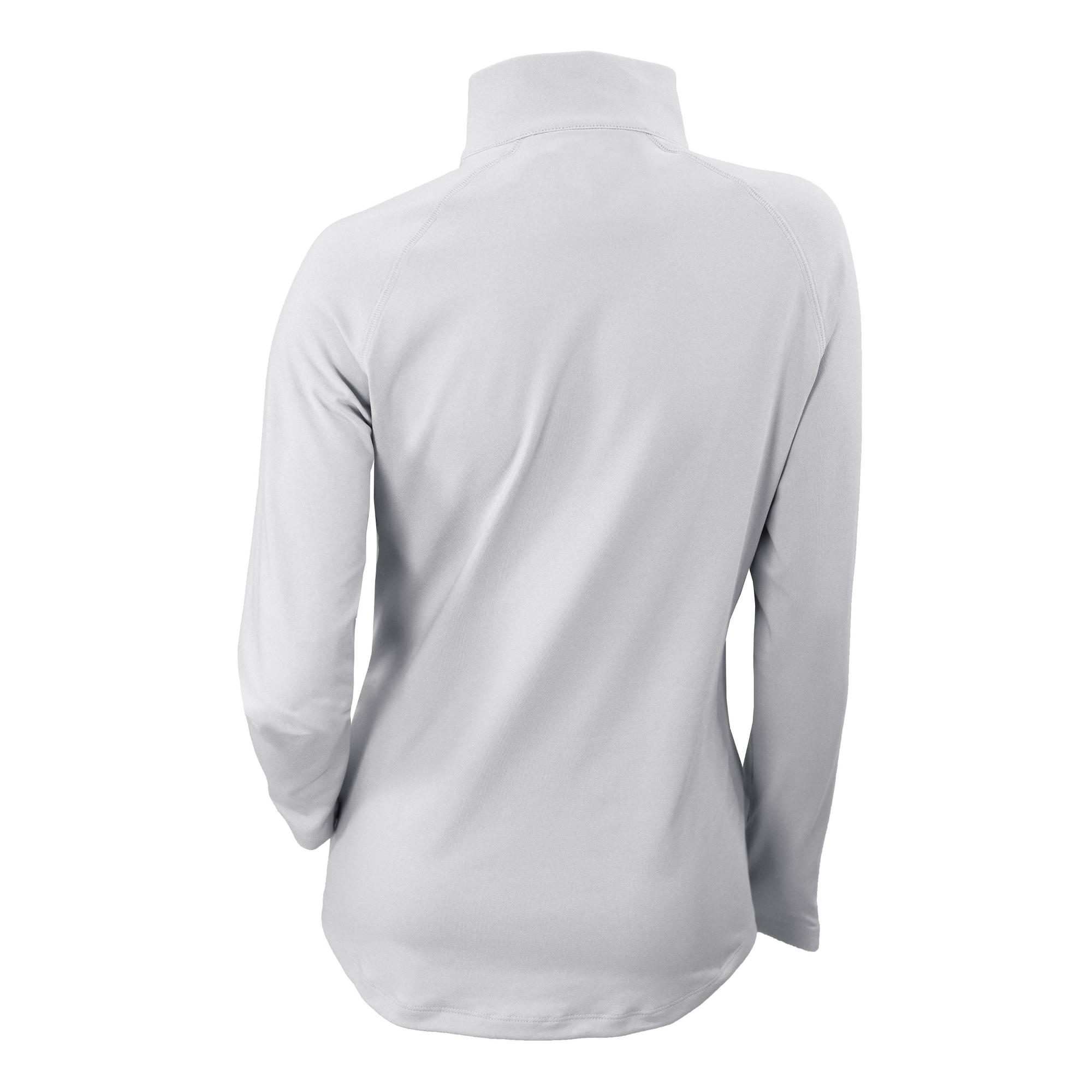Product image 2 of 3 for Women's Omni-Wick Outward Nine White 1/4 Zip Pullover
