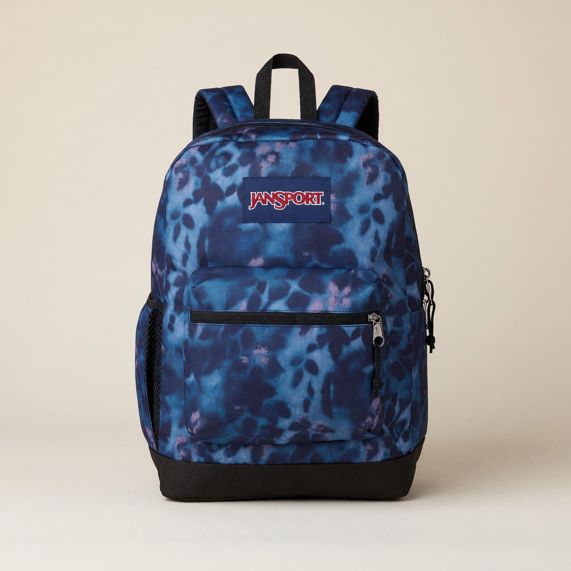 Product image 1 of 2 for BACKPACK Cross Town Plus Ghostly Florals Navy/Purple