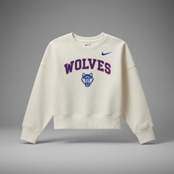 NIKE PHOENIX FLEECE WOMENS CUT CREW; $69.99