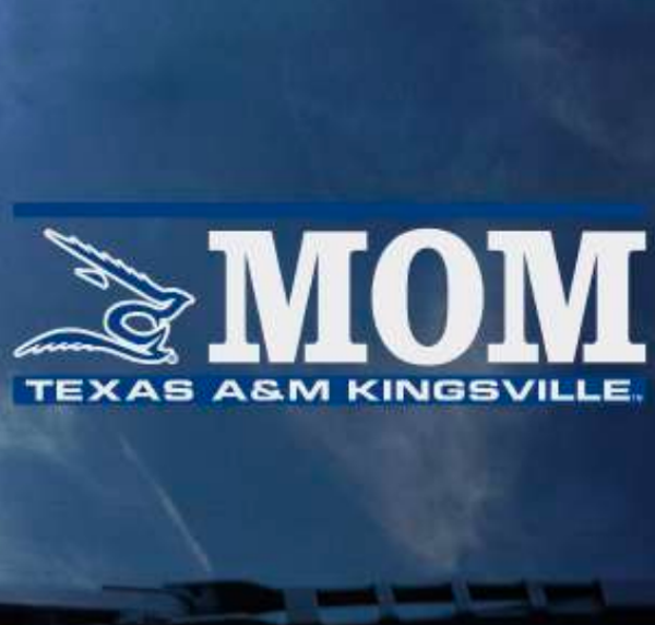 Mom Color Shock Strip Decal; $5.99