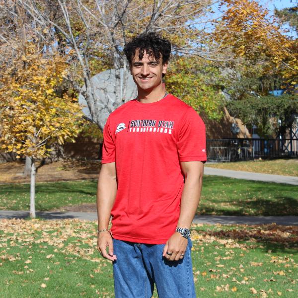 Colosseum Tee Red Thunderbirds; $38.00