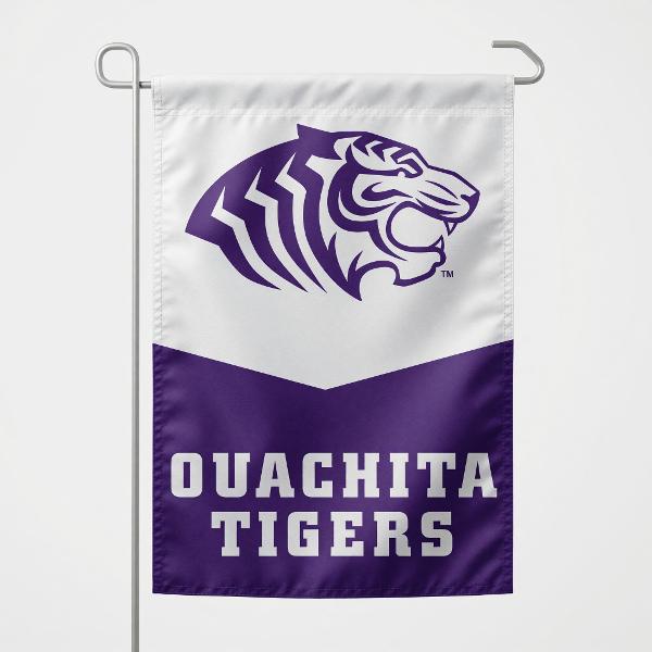 Ouachita Tigers 12.5" x 18" 2-Sided Garden Flag; $15.99