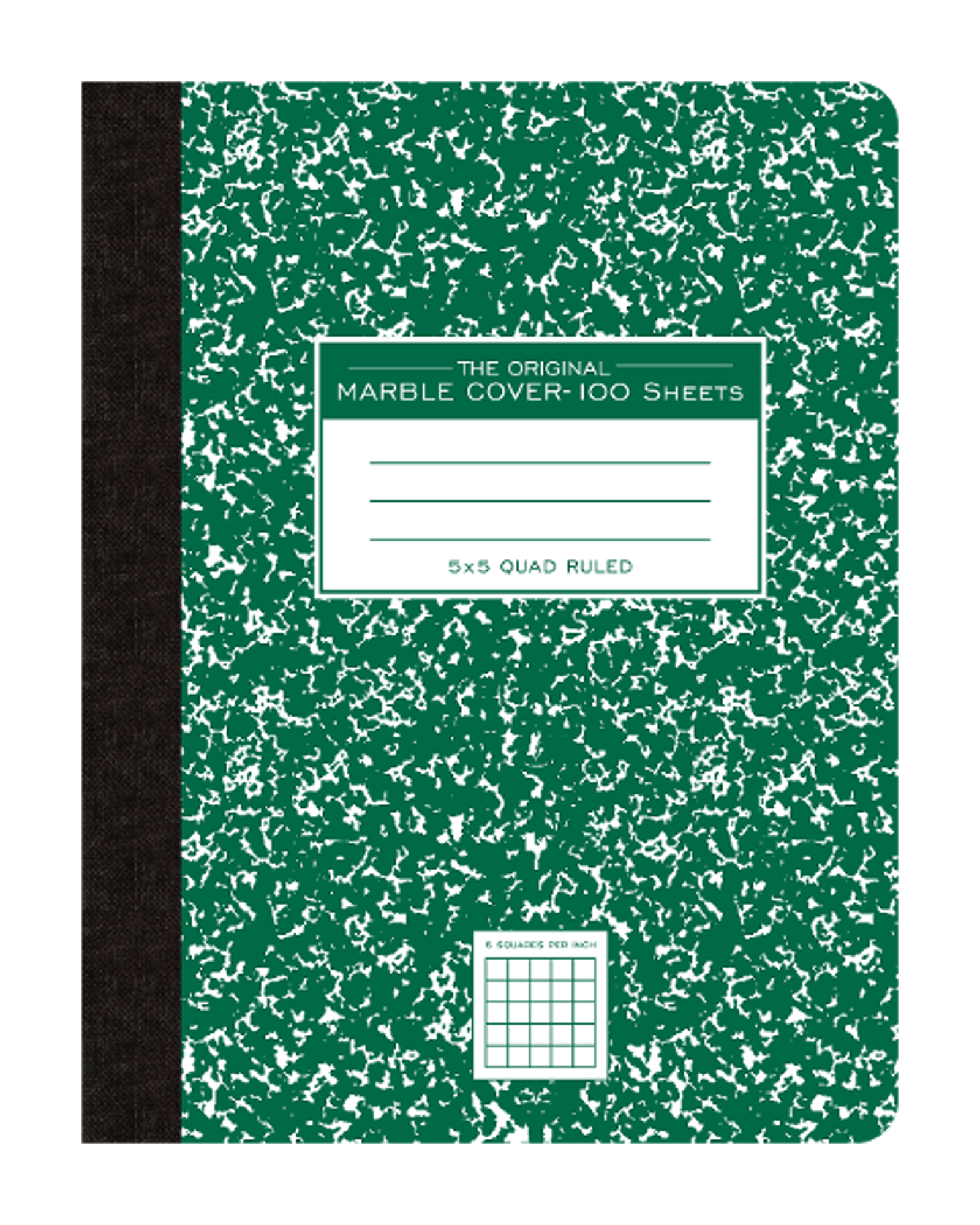 Product image 2 of 2 for GRAPH COMPOSITION BOOK GREEN MARBLE