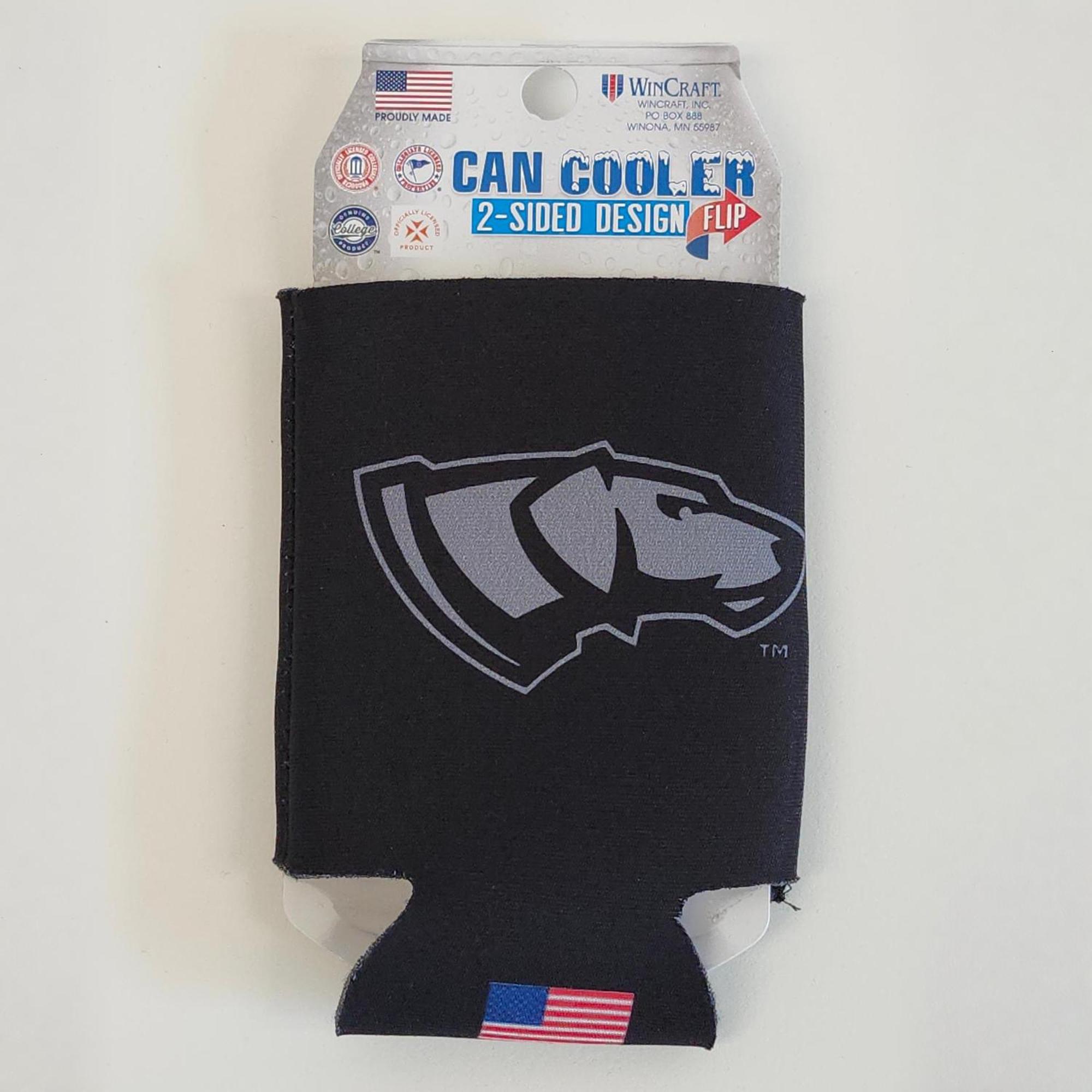 Product image 1 of 2 for UWSP Blackout Can Cooler 2-Sided