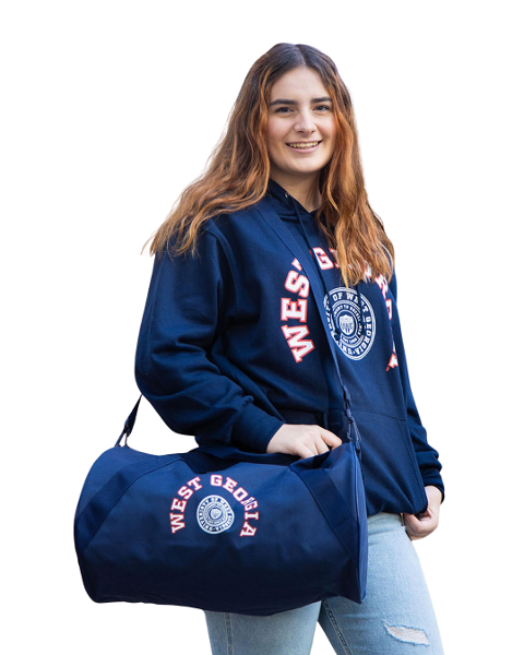 FALL 2023 WEST GA SEAL DUFFEL BAG; $19.99