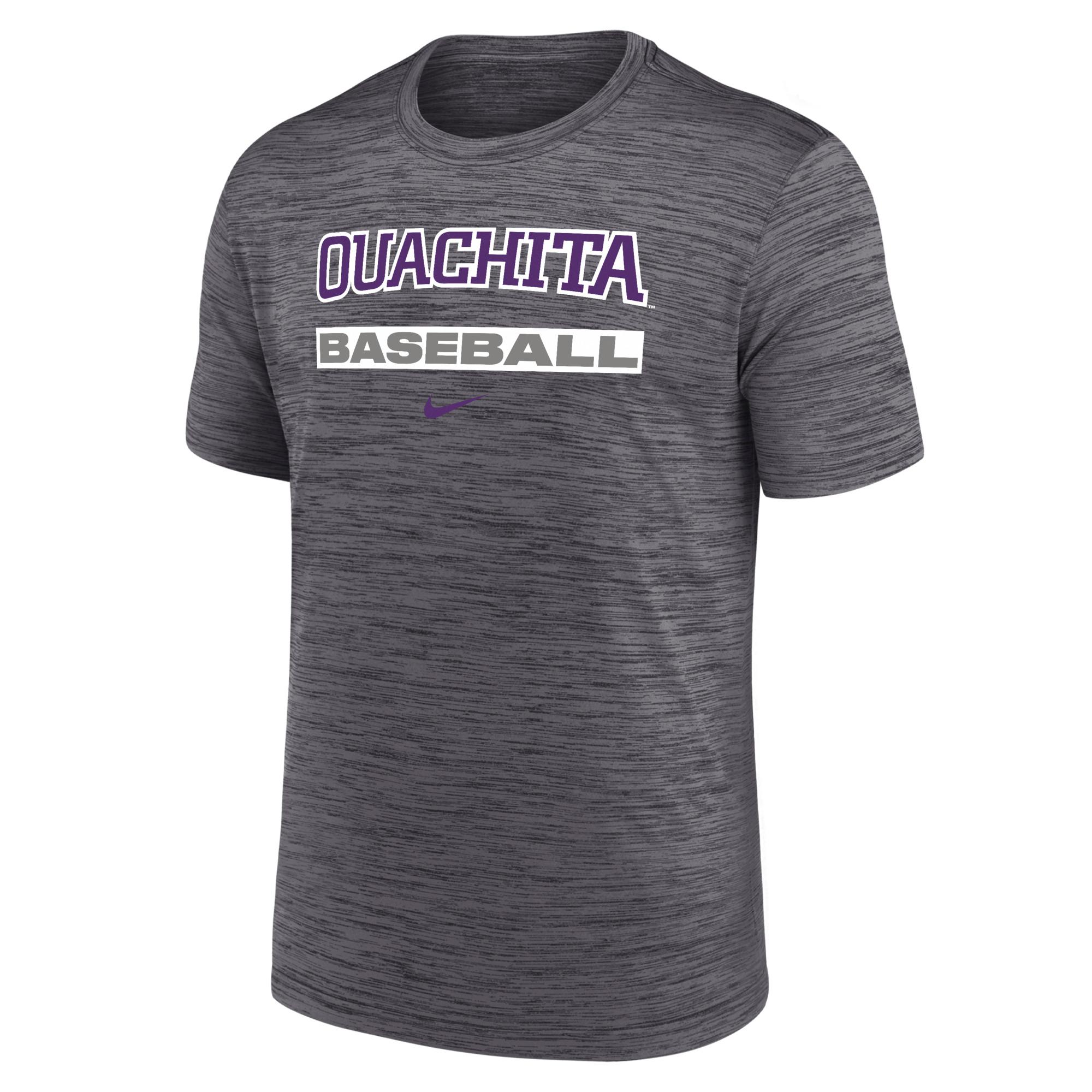 image of: Ouachita Baseball Nike Velocity Legend Short Sleeve Tee
