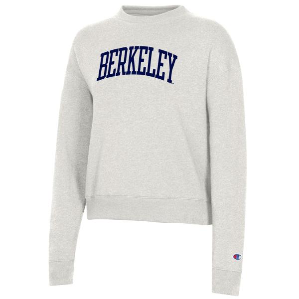 Women's Triumph Fleece Crew Berkeley Arch Logo; $72.99