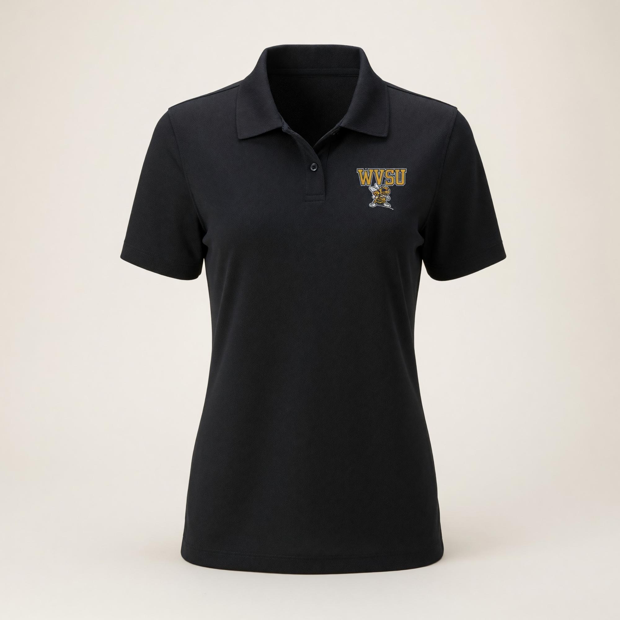 Product image 1 of 1 for Women's Polo - Vantage Black Mesh