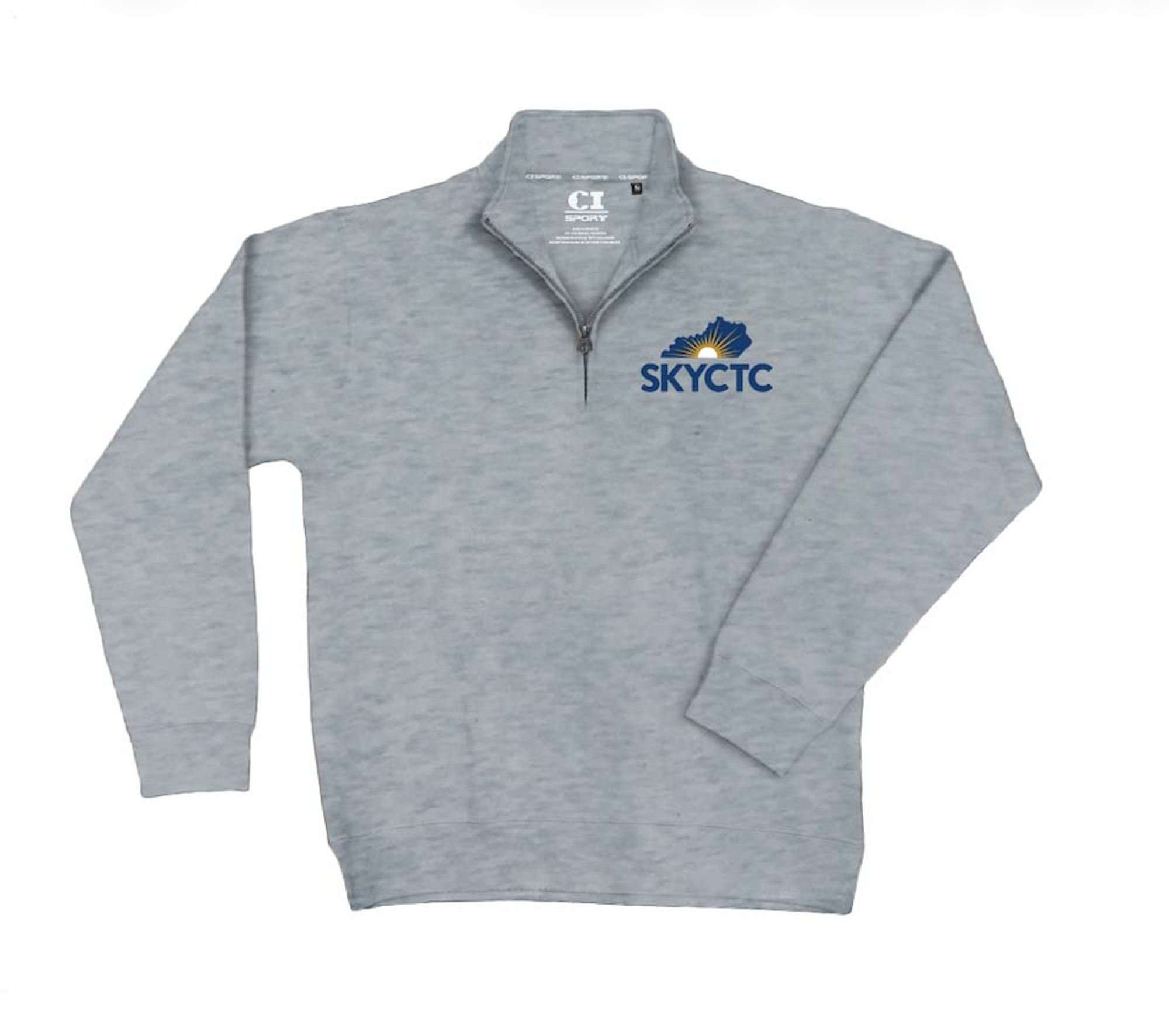 Product image 1 of 1 for SKYCTC LOGO 1/4 ZIP ASH