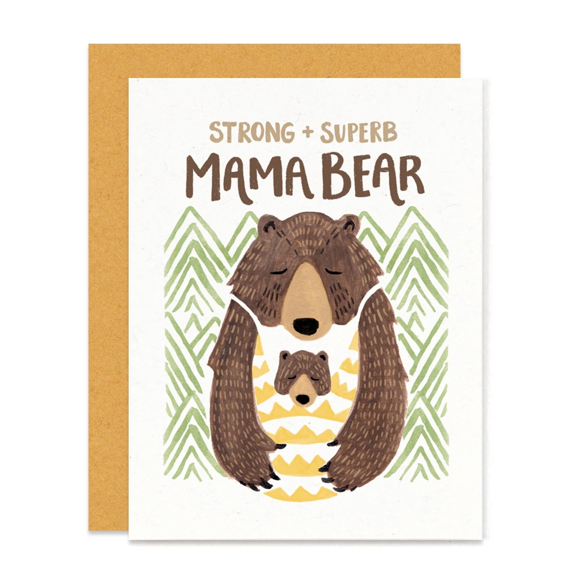 Product image 1 of 1 for Mama Bear Card | 4.25 x 5.5" (A2"