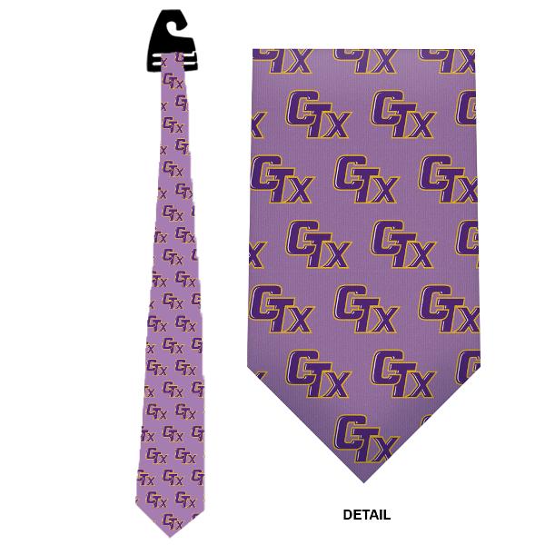 CTX Woven Tie - Light Purple; $34.99