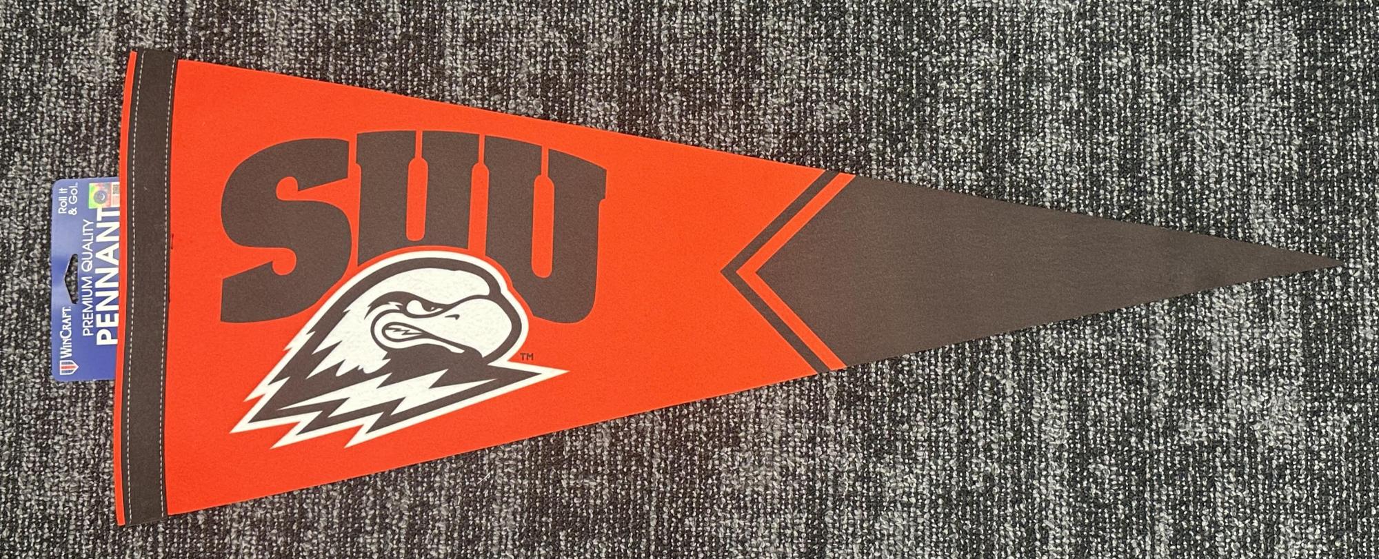image of: WINCRAFT PENNANT T-BIRD LOGO SOUU 12X30