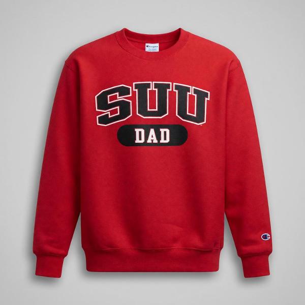 Champion SUU Dad Crew; $39.99