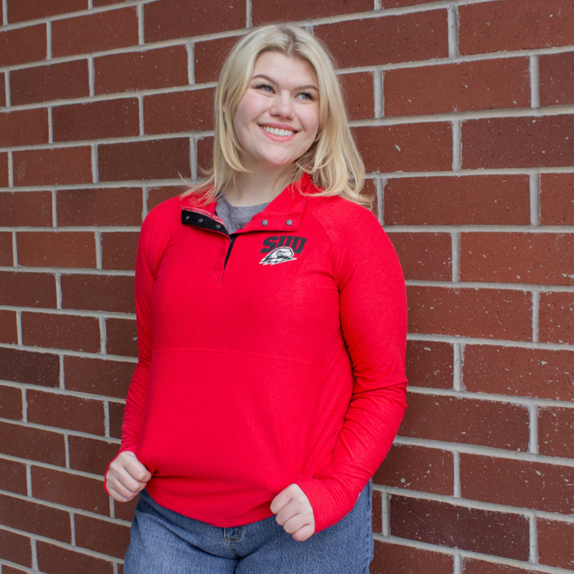 image of: Colosseum Women's SUU 1/4 Snap Pullover