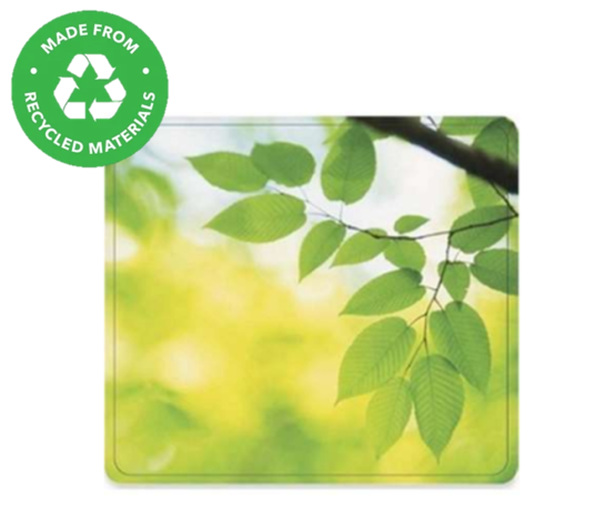 image of: -Recycled Mouse Pad - Leaves