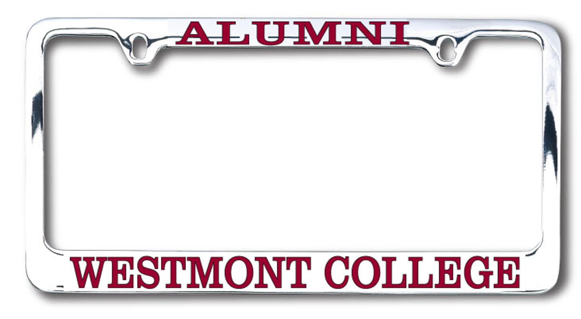 image of: Alumni License Plate Frame