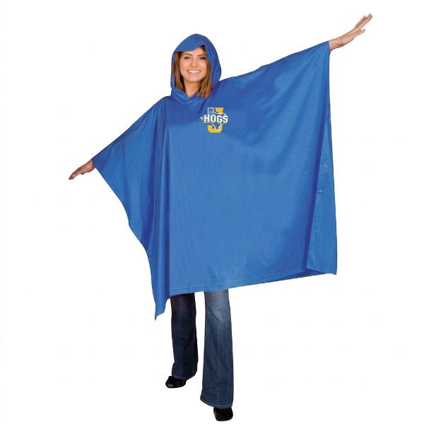 Los Hogs PVC Hooded Poncho; $19.99