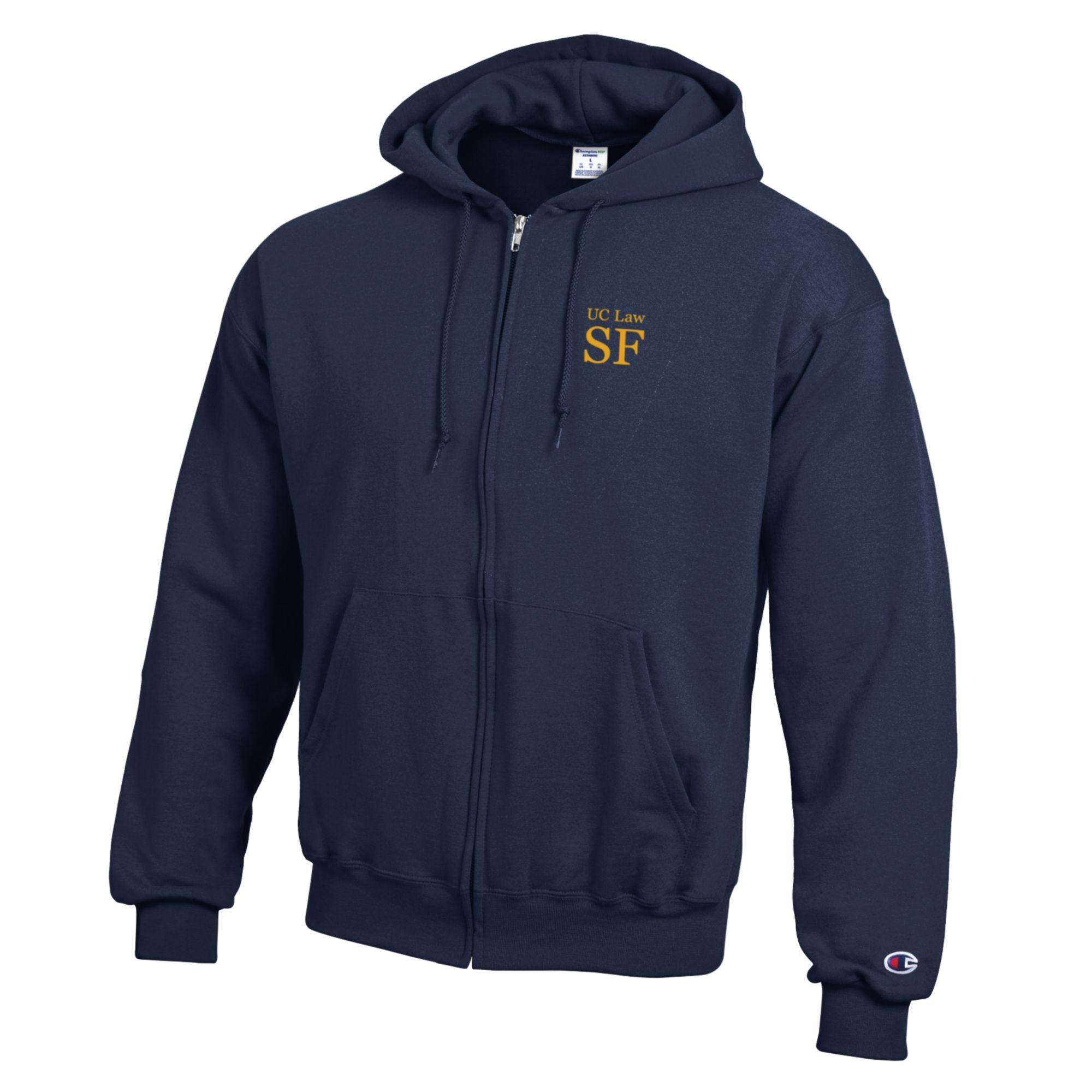 image of: UC Law SF Powerblend Full Zip Hood