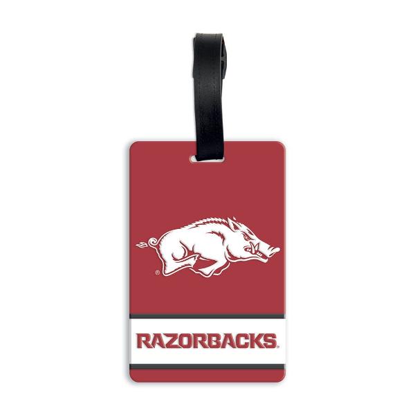 Arkansas Razorback PVC Bag Tag; $7.99