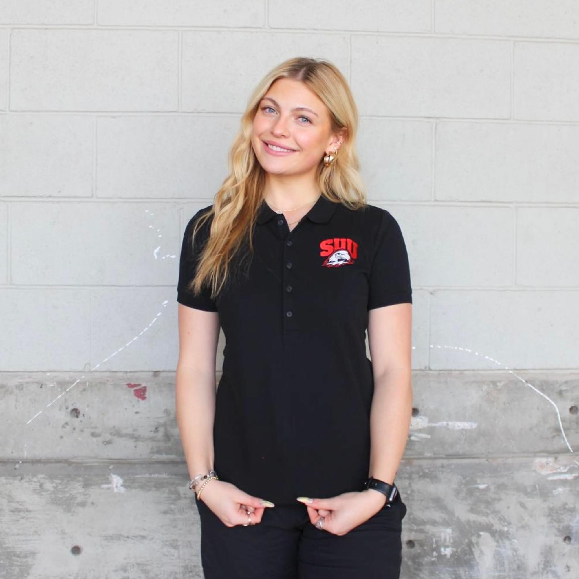 image of: SDI Women's SUU Stretch Polo