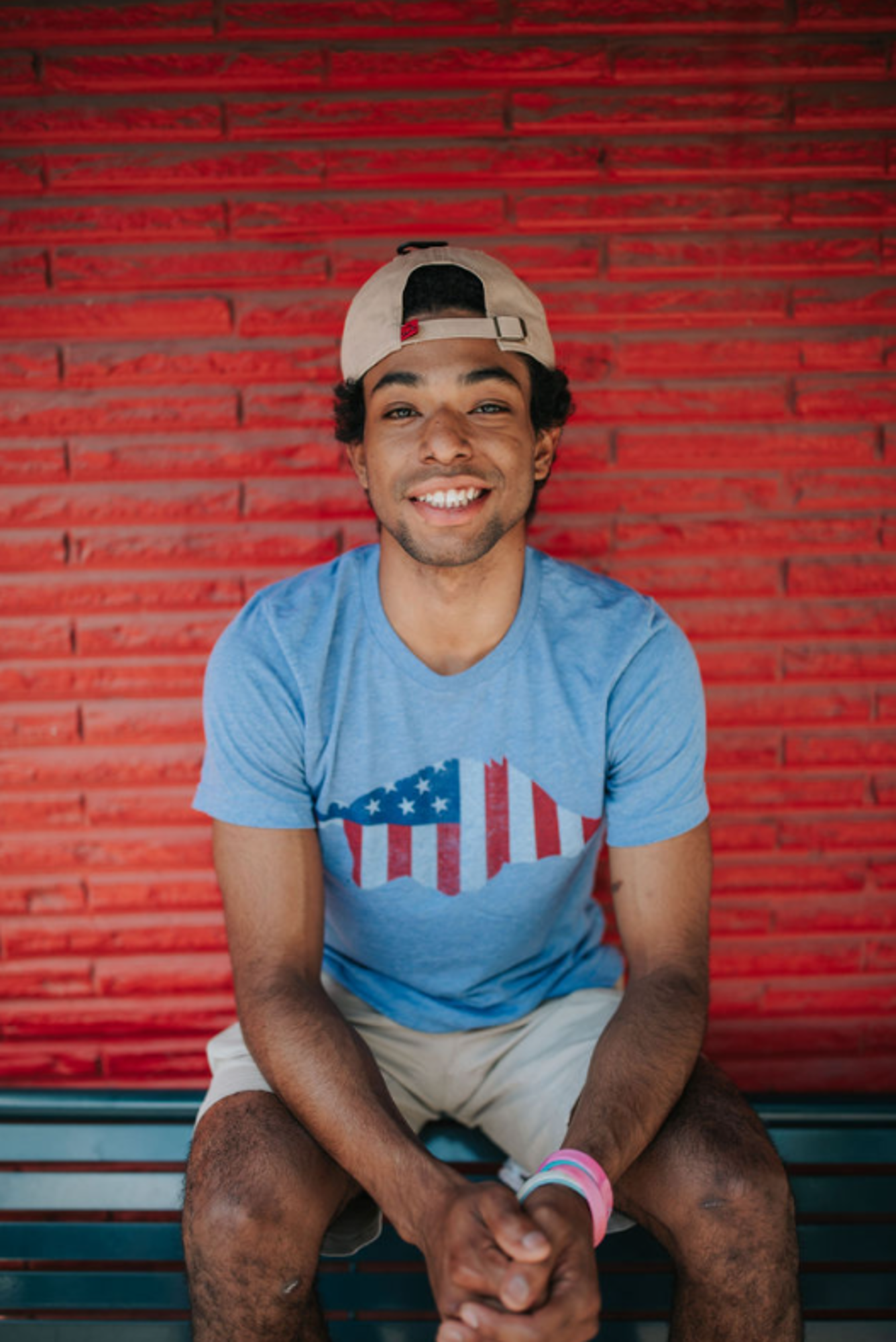 image of: Arkansas Razorbacks Patriot Hog Short Sleeve Tee