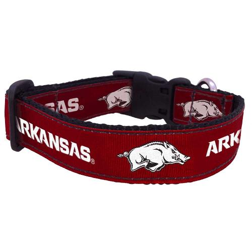 Arkansas Razorbacks All Star Dogs Logo Dog Collar - Red; $19.99