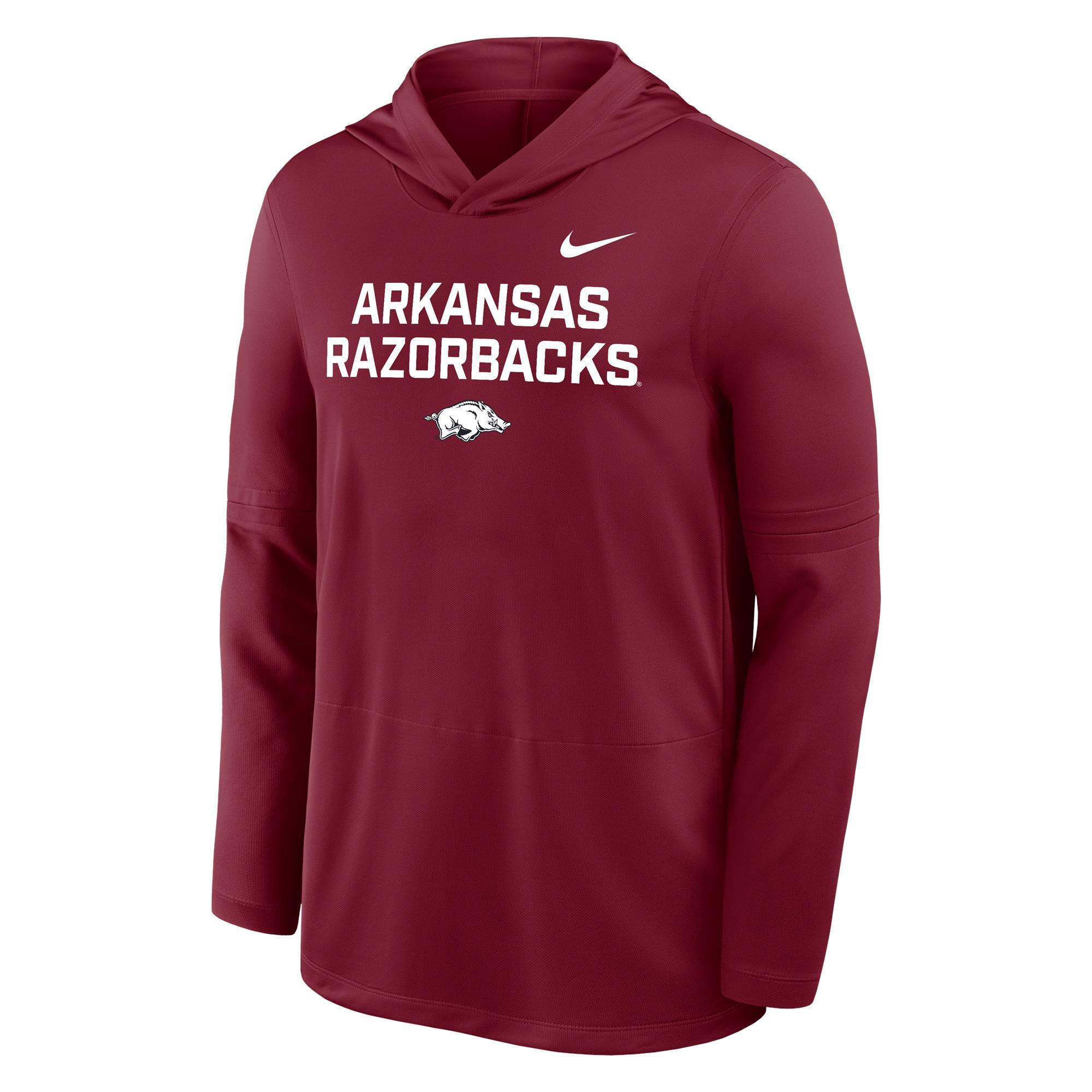 image of: Arkansas Razorbacks Men's Nike Lightweight Hoodie Top